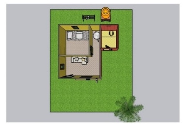 Rumah Pondok suasana eksterior