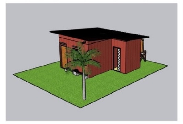 Tampak dan spesifikasi Rumah Pondok