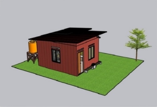 Rumah Pondok suasana eksterior
