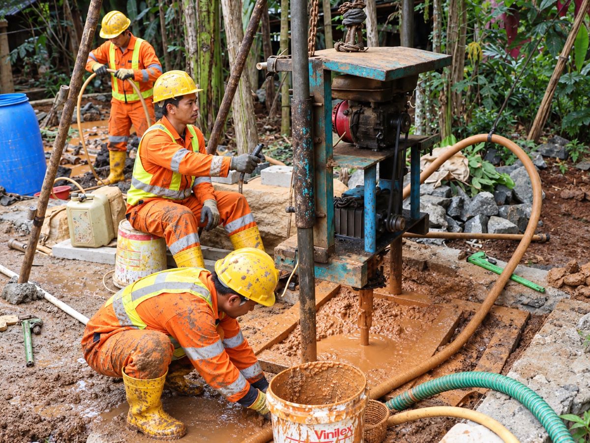 Pekerjaan Sumur Bor Land Services